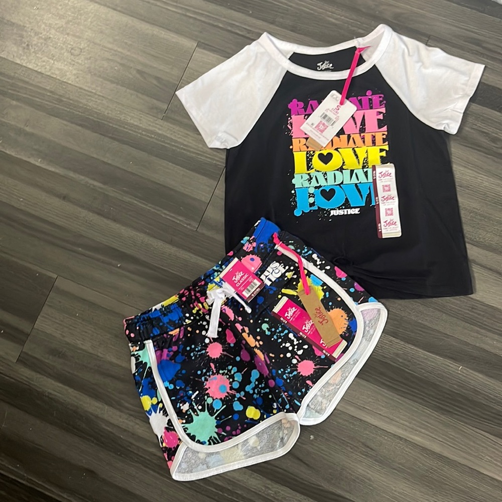🌼 NWT Justice outfit